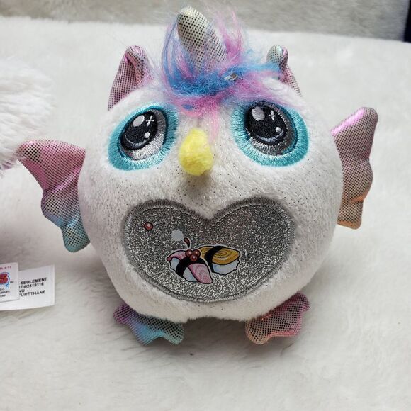 Owl Unicorn Rainbocorns Silver Sparkle Heart Zuru and Squeezamals Kala Koala Sea - Picture 3 of 8